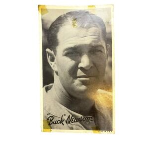 Vintage Buck Newsom‎ Litho Card Wide Pens Baseball Goudey Gum Co.